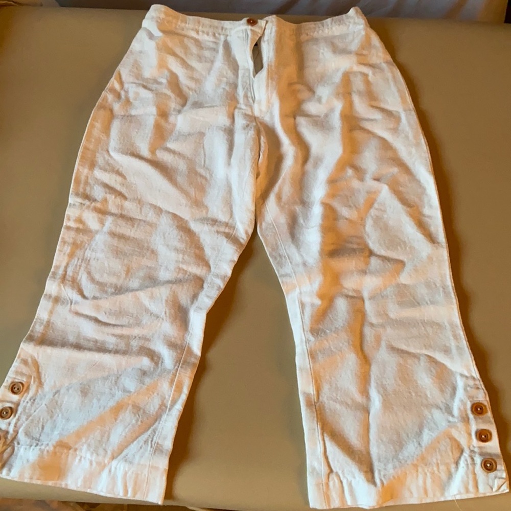Iinen capris